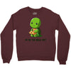 ninja diet (green) Crewneck Sweatshirt