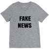 fake news V-Neck Tee