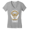I Own It Forever The Title Farmer Women's V-Neck T-Shirt
