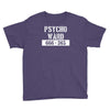 psycho ward  funny  fancy dress horror halloween mental health Youth Tee
