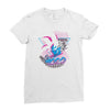 over 9000 80's Ladies Fitted T-Shirt