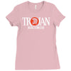 trojan records label Ladies Fitted T-Shirt