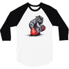 mma bulldog final 3/4 Sleeve Shirt