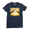 Heart Ladies Fitted T-Shirt