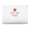 donut worry, be happy Accessory Pouches