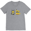 totoro &amp; pikachu onesie V-Neck Tee