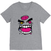 angry zombie V-Neck Tee