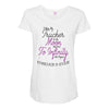 I Love My Trucker To The Moon And Back To Infinity And Beyond Forever Maternity Scoop Neck T-shirt