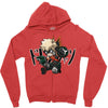my hero academia katsuki bakugo Zipper Hoodie