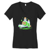 urealms   e.x.p. Women's V-Neck T-Shirt