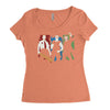 shaun of the dead Women's Triblend Scoop T-shirt