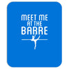 meet me at the barre ballet shoes funny Mousepad