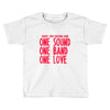 walker high marching band one sound one band one love Toddler T-shirt