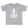 gym cat workout Toddler T-shirt