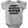sister brother Baby Onesie