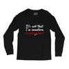 it's not that i'm immature Long Sleeve Shirts