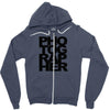 photographer camera photography modern text photos scrapbook geek t sh Zipper Hoodie
