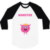 Creating a Lil Monster Baby Girl 3/4 Sleeve Shirt