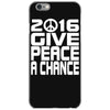 new years eve 2016 give peace a chance iPhone 6/6s Case