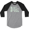 cucumbers soaked in evil 3/4 Sleeve Shirt