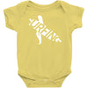 mens surfing Baby Onesie
