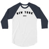 New York 2018 3/4 Sleeve Shirt
