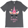 birthday unicorn family series birthday girl T-Shirt