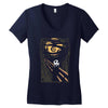 burton's scream Women's V-Neck T-Shirt