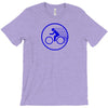 fast speed bicycle bike biking sport athlete geek gift idea tee shirt T-Shirt
