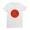 red fire Ladies Fitted T-Shirt