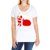 don't stop believin Ladies Curvy T-Shirt