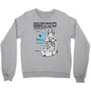 doctor who haynes manual critical dalek Crewneck Sweatshirt