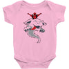 neverending deadpool Baby Onesie