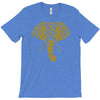 tribal print elephant geometric gold animals cool T-Shirt