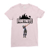 fortnite dab Ladies Fitted T-Shirt