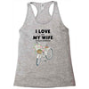 i love when my wife lets me buy another bike Racerback Tank