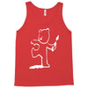 banksy teddy bear pop art new Tank Top