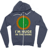 i'm huge in the shire Zipper Hoodie