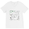 rayguns V-Neck Tee