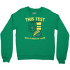 this test was a piece of cake Crewneck Sweatshirt