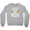 all i want for christmas is you and pizz Crewneck Sweatshirt