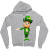DABBİNG LEPRECHAUN Zipper Hoodie