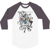 ninja aliens 3/4 Sleeve Shirt