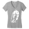william s burroughs Women's V-Neck T-Shirt