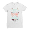 hippie Ladies Fitted T-Shirt