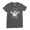 angel pug [converted] Ladies Fitted T-Shirt