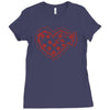 pizza my heart Ladies Fitted T-Shirt