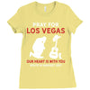 Pray for Las Vegas, Route 91 Harvest 2017 Ladies Fitted T-Shirt