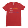 mommy daddy harrison baby name Ladies Fitted T-Shirt