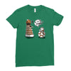 are you my mummy   orange version Ladies Fitted T-Shirt